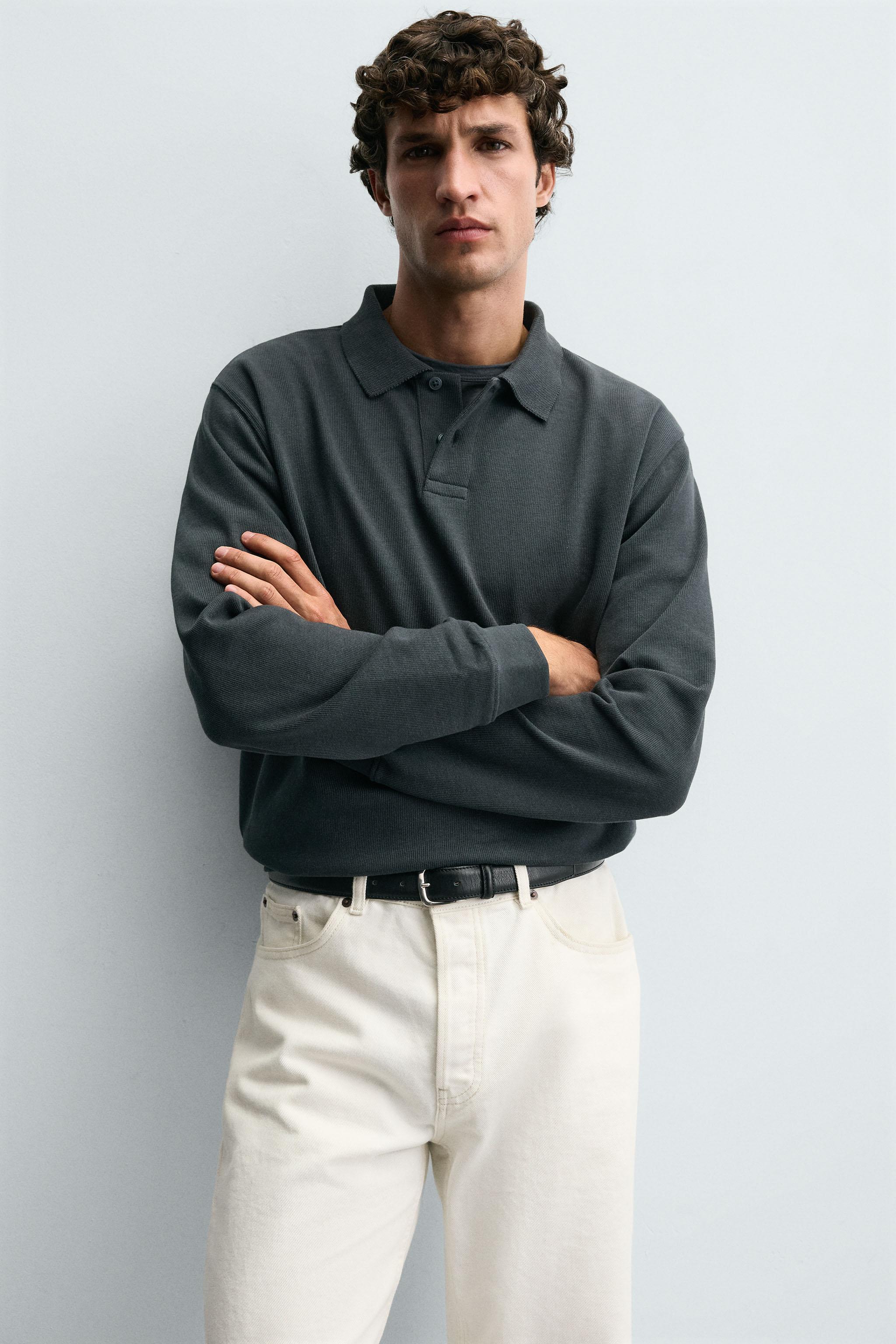 BASIC STRUCTURED POLO SHIRT